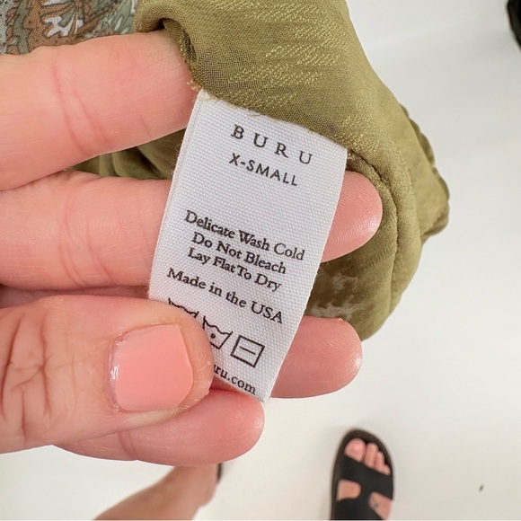 Buru Pink Label Paisley Floral Maxi Dress Extra Small - Picture 6 of 14